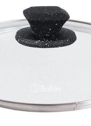 Крышка стеклянная bollire br-1024 28 см