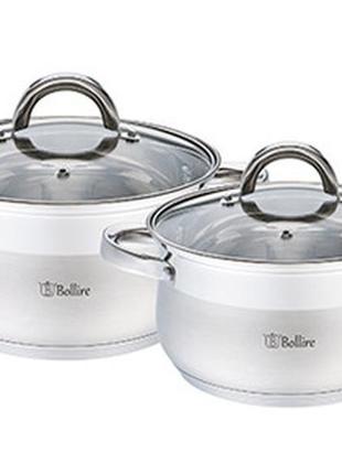 Набір каструль bollire monza br 4014 4 предмета