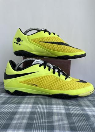 Мужские футзалки (сороконожки копы бутсы копочки копачки) nike hypervenom phelon ic glff443 фото