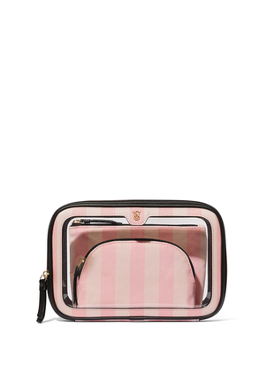 Косметичка 3в1 victoria's secret 3-piece makeup bag