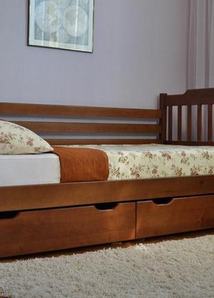 Ліжко двоярусне з шухлядами4 фото