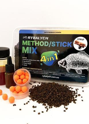 Method/stick mix rybalych 4в1 спеції 400гр(ryb-msm010)