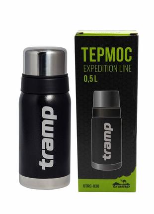 Термос tramp expedition line 0,5л чорний (utrc-030-black)