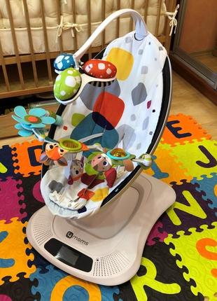 4moms mamaroo 3.0 + вкладка для новонароджених + дуга tiny love2 фото