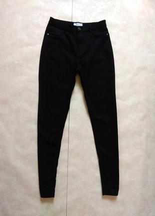 Брендові чорні джинси скінні з високою талією terranova, 40 розмір.2 фото