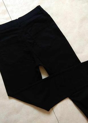 Брендовые черные джинсы скинни с высокой талией terranova, 40 размер.6 фото