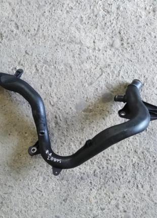 Патрубок системи охолодження opel zafira a, опель зафіра а 2,0...