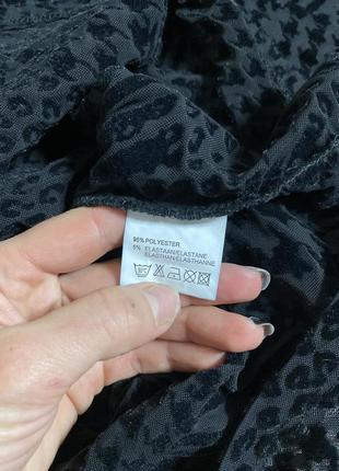 Блуза блузка набивной велюр на сетке elvira, xl4 фото