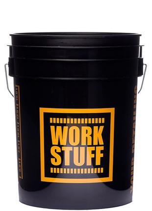 Work stuff detailing bucket black - відро чорного кольору для ...