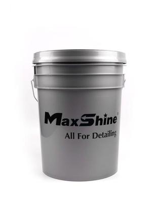 Maxshine detailing bucket with gamma lid відро з кришкою для м...