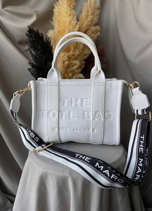 Женская сумка tote bag mini white2 фото