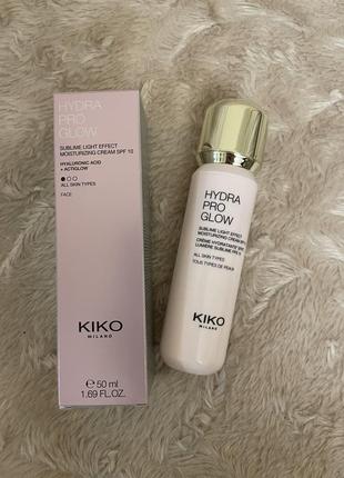 Зволожуючий крем kiko hydra pro glow