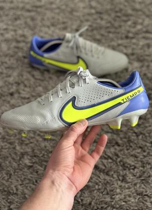 Nike timempo legend 9 pro fg (da1175-075-eu) размер 45 29 см маломерят на 28.5 см