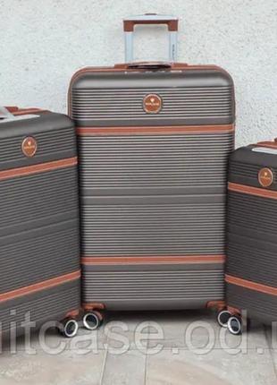 Большой  чемодан  с увеличением размера airtex 629 графитовый  france 🇫🇷 ♥️10 фото