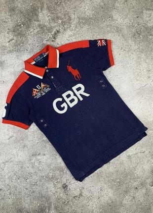 Мужское поло polo ralph lauren great britain 5