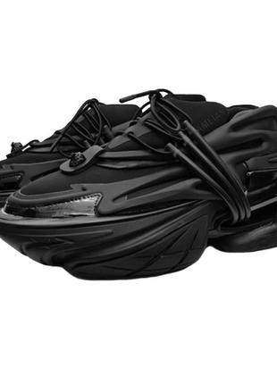 Женские кроссовки в стиле balmain 39 (25 см) черный v-118891 фото