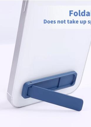 Ультратонкая металлическая раскладная подставка для телефона (толщина – 3,5 мм4 фото