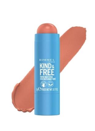 Средство для макияжа глаз, губ и лица rimmel kind &amp; free5 фото