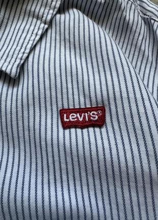 Классическая женская рубашка рубашка от levi’s3 фото