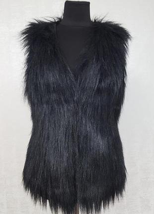 Vila волосатая жилетка