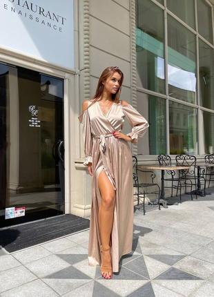 Платье вечернее длинное женское