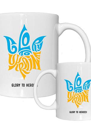 Патріотична чашка кружка з принтом