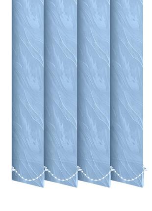 Вертикальные жалюзи sandra 127 мм голубой высота 2500 мм1 фото