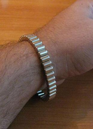Магнітний браслет жіночий. браслет повністю з неодимових маг...3 фото
