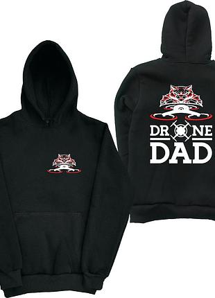 Мілітарі худі з принтом оператор дрона. dron operator. fpv