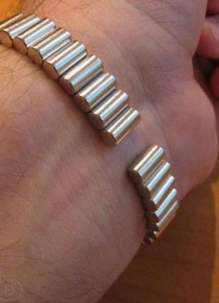 Магнітний браслет жіночий. браслет повністю з неодимових маг...6 фото