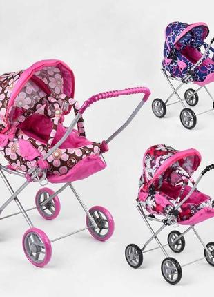 Коляска для ляльок 9391 (4) "melobo", 3 види, алюмінієвий корп...