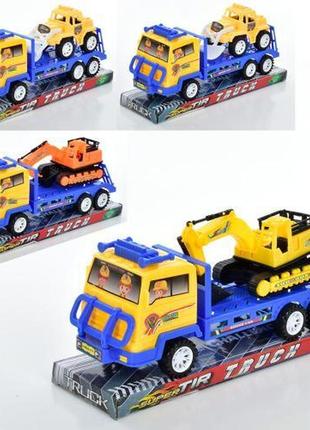 Трейлер інерція, 30см, будтехніка, 3 види (мікс кольорів), в с...