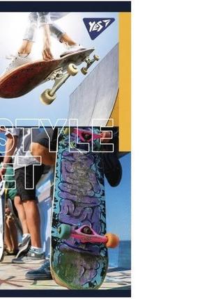 Тетрадь клітинка freestyle street, тетрадь учнів.20шт. в уп. 7...