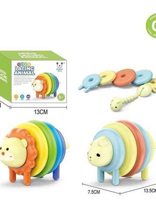 Пірамідка bb 2007 a/b (120/2) 2 види, 10 елементів, в коробці