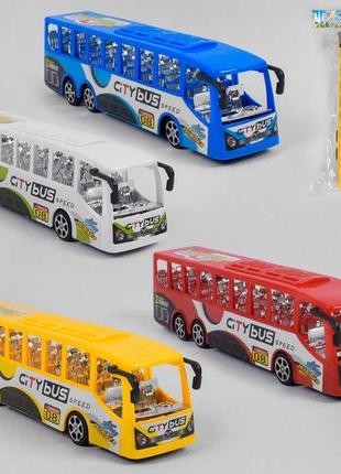 Автобус вк 01-1 (168/2) 4 види, інерція, 1шт у пакеті