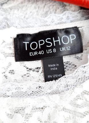 Напівпрозора блузка topshop5 фото