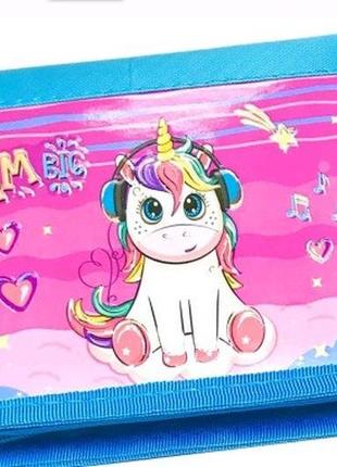 Пенал подвійний картон kidis, серія unicorn dreams 14025 rish