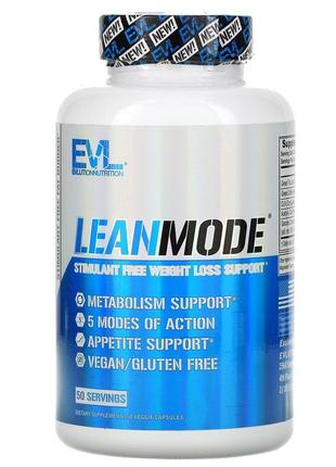 Evlution nutrition, leanmode, 150 вегетаріанських капсул