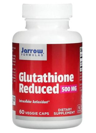 Jarrow formulas, glutathione reduced, знижений рівень глутатіо...