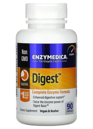 Enzymedica, digest, повна формула ферментів, 90 капсул