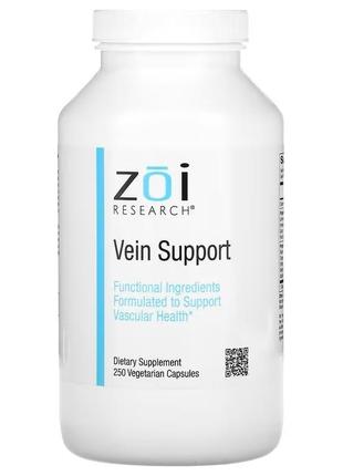Zoi research, засіб для зміцнення вен, 250 вегетаріанських капсул