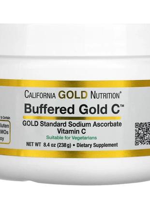 California gold nutrition, buffered gold c, некислий буферізов...