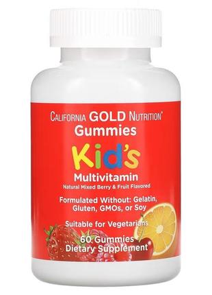 California gold nutrition, мультивітаміни для дітей у жувальни...