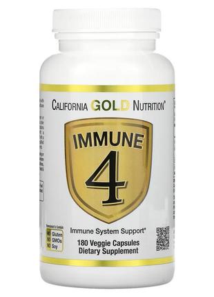 California gold nutrition, immune 4, засіб для зміцнення імуні...