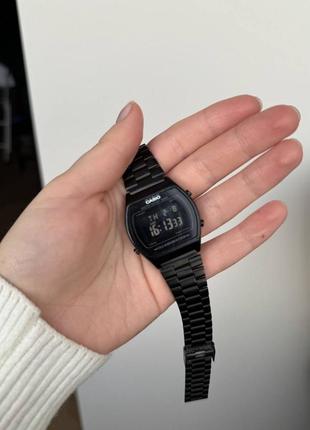 Часы casio чёрные мужские casio b640wb-1bef, оригінал3 фото