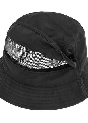 Оригінальна панамка mil-tec outdoor hat quick dry - black (123...2 фото