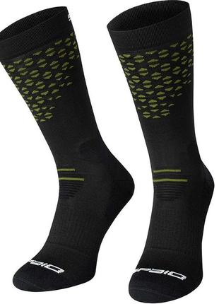 Високі шкарпетки spaio trekking 04 black/green (050110106-b)