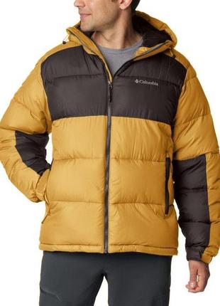 Оригінальна зимова курка columbia pike lake ii hooded - синій