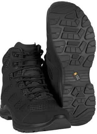 Оригінальні тактичні кросівки m-tac iva - black