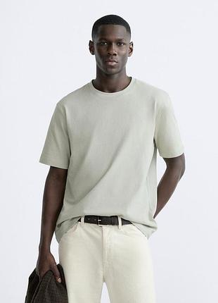 Бавовняна футболка zara